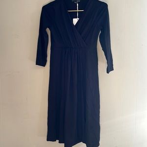 Soon Maternity | Rio 3/4 Sleeve Black Dress